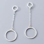 925 Sterling Silver Dangle Earring 1 Pair - S925 Silver - As Shown In Figure - One Size
