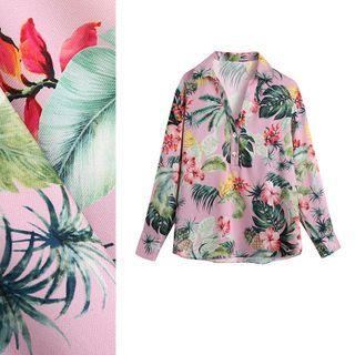 Floral Print Long Sleeve Shirt