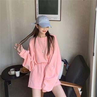 Plain Sweatshirt / Shorts