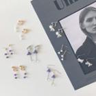 Flower Earrings / Hook Earrings / Non-piercing Earrings