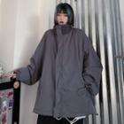 Zip Jacket Dark Gray - One Size