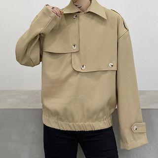 Collared Pullover Jacket
