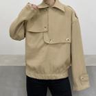 Collared Pullover Jacket