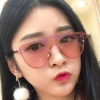 One-piece Gradient Sunglasses