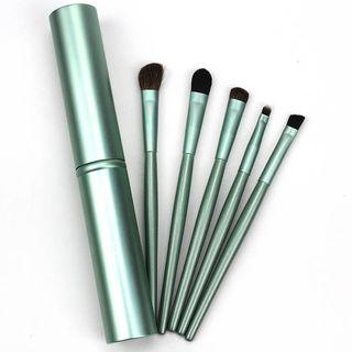 Set Of 5: Makeup Brush With Case