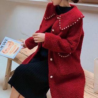 Faux Pearl Coat