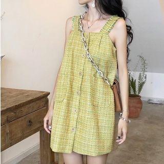 Sleeveless Dress Avocado Green - One Size
