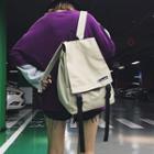 Fold-over Buckled Backpack