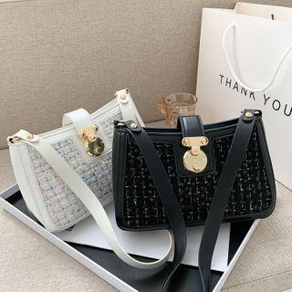 Panel Woven Tote Bag