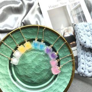 Square Drop Earring / Ear Clip