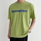Humanism Letter Boxy T-shirt