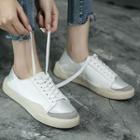 Fabric Color Panel Sneakers