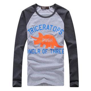 Long Sleeved Lettering T-shirt