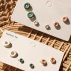3 Pair Set: Alloy Earring