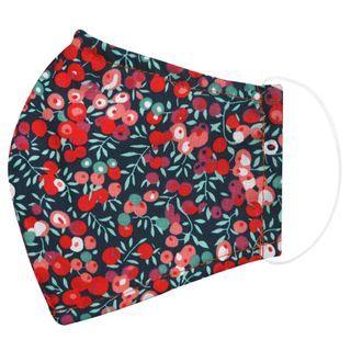 Handmade Cotton Mask Cover (berry Print)(adult) As Figure - One Size