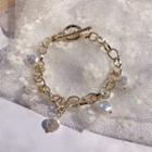 Faux Pearl Bracelet Pearl Chain - One Size
