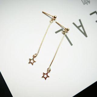 Moon / Star Drop Earrings