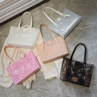 Set: Transparent Tote Bag + Pig Pouch