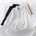 Star-print Loose-fit Light Shirt