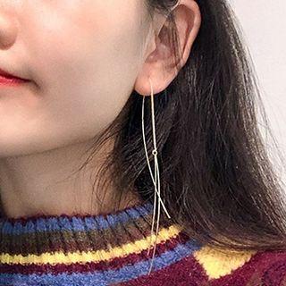 Fringed Threader Earring Fringed Threader Earring - One Size