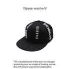 Lettering Cotton Baseball Cap