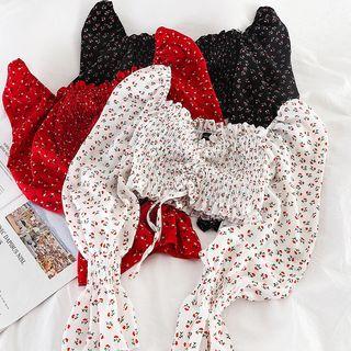 Floral Cropped Blouse