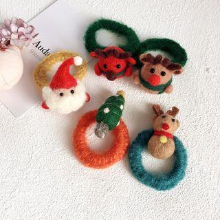 Christmas Knit Hair Tie