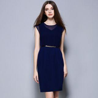 Chiffon Panel Dress