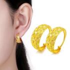 Hoop Earring 1 Pc - Gold - One Size