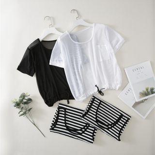 Midi Tank Dress / Short-sleeve Top / Set