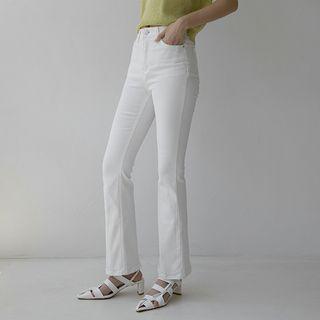 Basic Boot-cut Pants