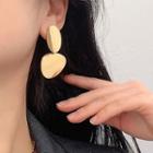 Disc Ear Stud Gold - One Size