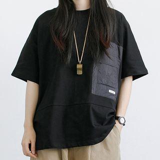 Patch Pocket Oversized Tee