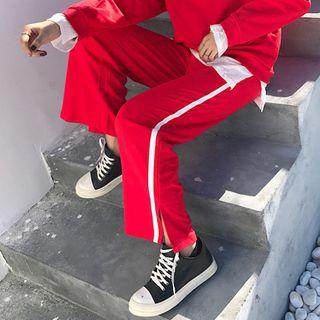 Set: Mock Two Piece Sweatshirt + Sweatpants