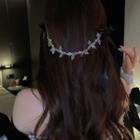 Butterfly Headpiece Black - One Size
