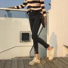 Slit-front Slim-fit Jeans