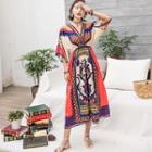 Ethnic Print Dress