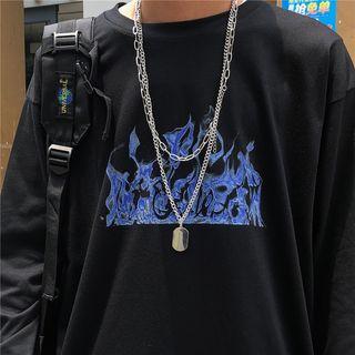 Frame Print Long-sleeve T-shirt