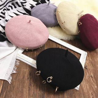 Ring Accent Beret