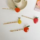 Fruit Alloy Hair Pin (various Designs)