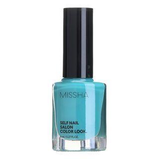 Missha - Self Nail Salon Color Look - 3 Colors #gr07 Green Sofa