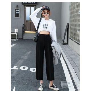Elastic Waist Wide Leg Pants (various Designs)