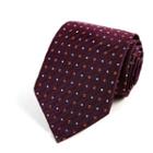 Patterned Silk Neck Tie (8cm) As Figure Shown - One Size