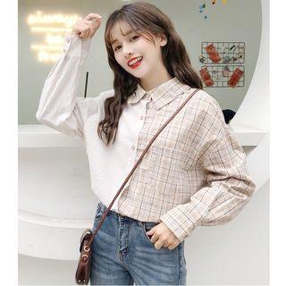 Striped & Plaid Shirt