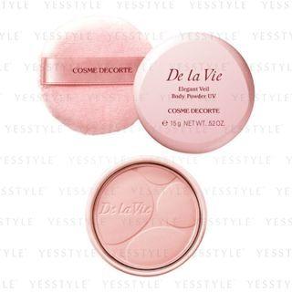 Kose - Decorte De La Vie Elegant Veil Body Powder Uv Spf 20 Pa++ 15g