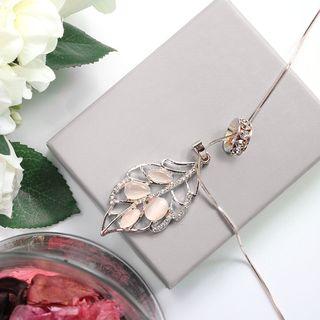 Jewel Leaf Necklace