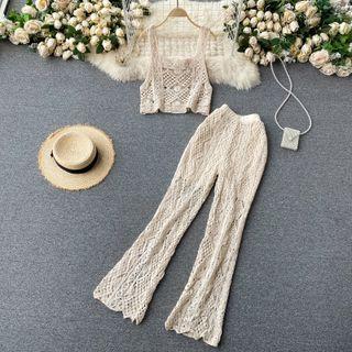 Knit Camisole Top / Pants / Set