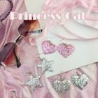 Sequined Heart Earring