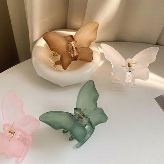 Butterfly Fabric Hair Clamp / Set