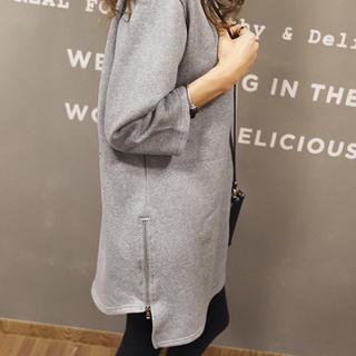 3/4-sleeve Pullover Dress